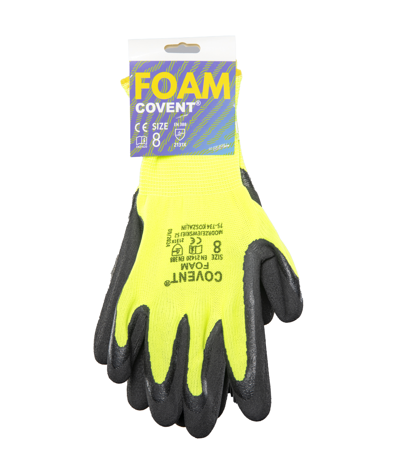 RĘKAWICE COVENT FOAM Kat.2 NA BLISTRZE Covent, __